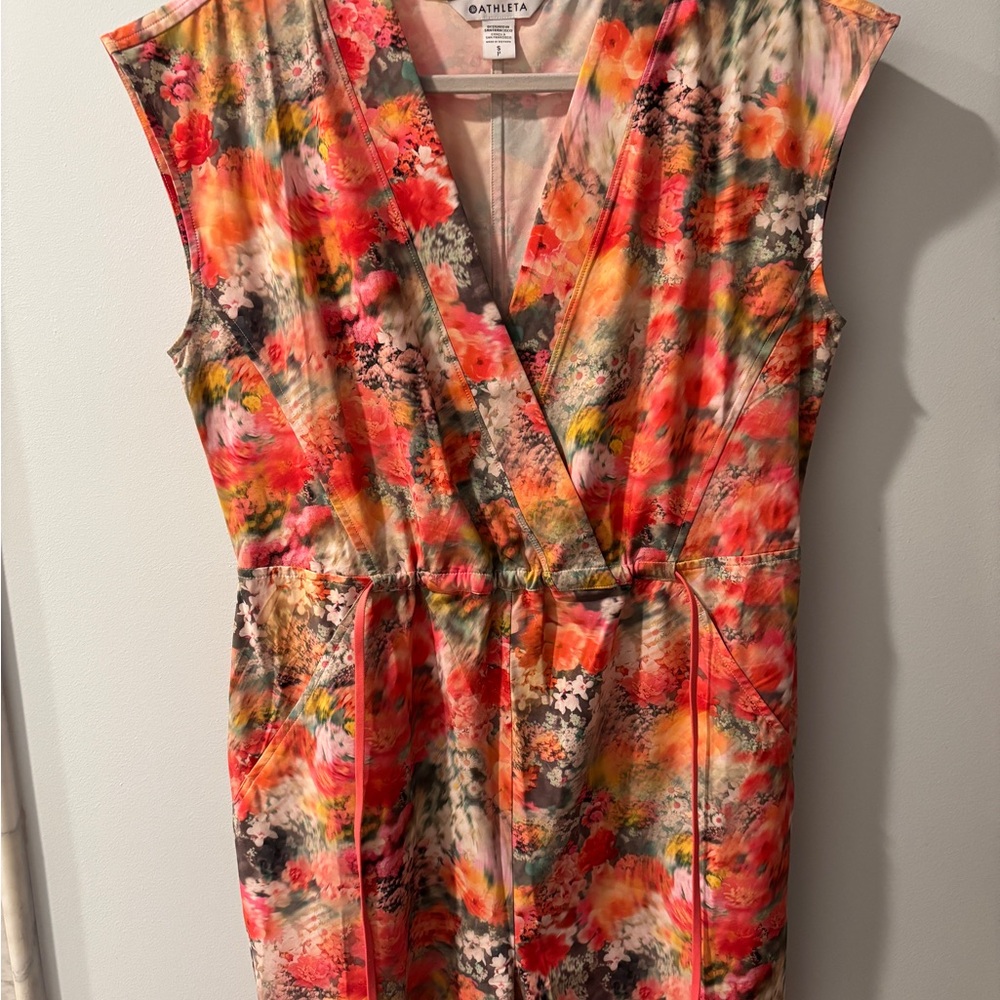 Athleta Vibrant Floral Jumper